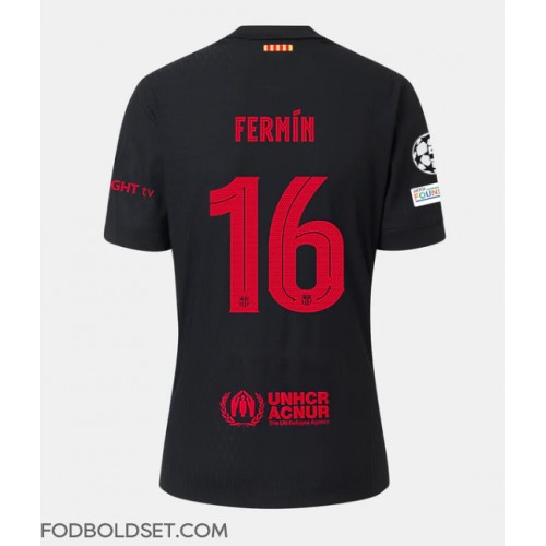 Barcelona Fermin Lopez #16 Udebanetrøje 2024-25 Kortærmet